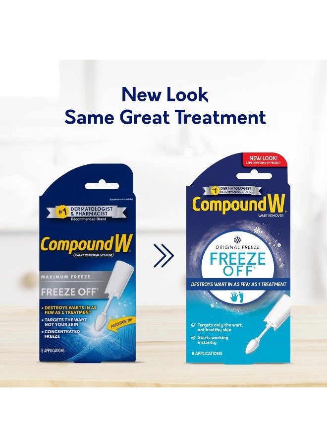 Compound W Freeze Off, Wart Removal - 8 Applications - Image 2